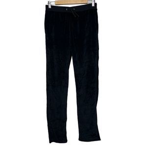 Facitisu Velour Straight Leg Pants